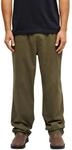 Outdoorhose QUIKSILVER "Taxer Regular Twill", Herren, Gr. L, Normalgr&ouml;&szlig;en, gr&uuml;n