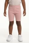 Shorts LIL' ATELIER "NMFRACHEL BIKER SHORTS LIL", M&auml;dchen, Gr. 92, N-Gr, rosa...