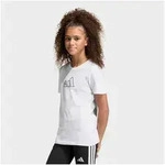 adidas Sportswear T-Shirt JUNIOR GIRLS MIT TIERMOTIV wei&szlig; 152 EU