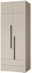 MIRJAN24 Kleiderschrank Lorin 2D2S LO02 (mit Dreht&uuml;ren und Schubladen)