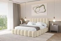 ALTDECOR Polsterbett SORA (Polsterbett mit Bettkasten und Lattenrost, Boxbett...