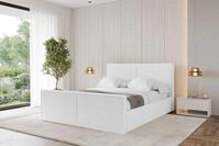 ALTDECOR Polsterbett EMMI-Z (Polsterbett mit Bettkasten und Lattenrost, Boxbett...