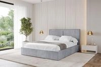 ALTDECOR Polsterbett VANTO (Polsterbett mit Bettkasten und Lattenrost, Boxbett...