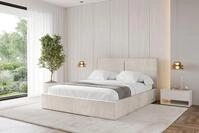 ALTDECOR Polsterbett VANTO (Polsterbett mit Bettkasten und Lattenrost, Boxbett...