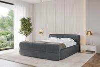 ALTDECOR Polsterbett ENORA-Z-v1 (Polsterbett mit Bettkasten und Lattenrost,...