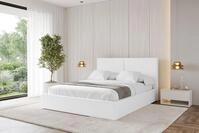 ALTDECOR Polsterbett VANTO (Polsterbett mit Bettkasten und Lattenrost, Boxbett...