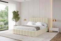 ALTDECOR Polsterbett FINO (Polsterbett mit Bettkasten und Lattenrost, Boxbett...