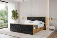 ALTDECOR Polsterbett ENZO6-Z (Polsterbett mit Bettkasten und Lattenrost,...