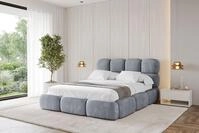 ALTDECOR Polsterbett NOMA (Polsterbett mit Bettkasten und Lattenrost, Boxbett...