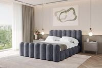 ALTDECOR Polsterbett SORA-Z (Polsterbett mit Bettkasten und Lattenrost, Boxbett...