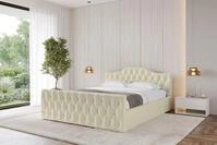 ALTDECOR Polsterbett FALIO-Z-v1 (Polsterbett mit Bettkasten und Lattenrost,...