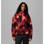 Columbia Fleecepullover Helvetia II Printed Cropped Half Sn RED OXIDE,...