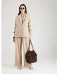 pieces Kurzblazer PCBOSELLA (1-tlg) Plain/ohne Details beige M (38)
