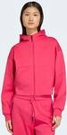 Kapuzensweatshirt ADIDAS SPORTSWEAR "ADIDAS Z.N.E. CROPPED FULL ZIP", Damen,...