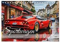 CALVENDO Wandkalender Sportwagen - Digital Arts by Jean-Louis Glineur...