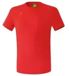 Erima T-Shirt Erima Teamsport T-Shirt Hell Kurzarm-Shirts Herren Baumwolle rot 2XL