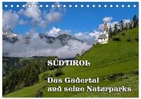 CALVENDO Wandkalender S&uuml;dtirol - Das Gadertal und seine Naturparks...
