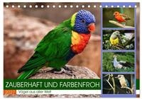 CALVENDO Wandkalender Zauberhaft und farbenfroh (Tischkalender 2027 DIN A5...