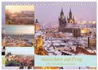 CALVENDO Wandkalender Aussichten auf Prag (Tischkalender 2027 DIN A5 quer),...