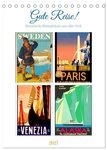 CALVENDO Wandkalender Gute Reise! (Tischkalender 2027 DIN A5 hoch), CALVENDO