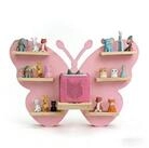 relaxdays Kinderregal Toniebox Regal, Schmetterling