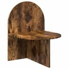 vidaXL Nachttisch Nachttisch Ger&auml;ucherte Eiche 48 x 49 x 65 cm Holzwerkstoff...