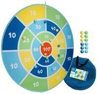 alldoro Spiel Zielwurfspiel-Set XXL-Dartscheibe, Schnell aufgebaut dank