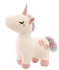 LuxusKollektion Kuscheltier Pl&uuml;schtier Einhorn Stofftier M&auml;hne M&auml;dchen Wei&szlig;...