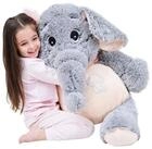 LuxusKollektion Kuscheltier Pl&uuml;schtier Stofftier Kinder 100cm Grau Elefant...