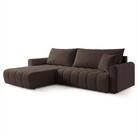 Masseno Ecksofa FRIGA mit Schlaffunktion L-Form, Sofa mit Bettkasten