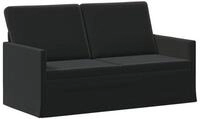 vidaXL Sofa 150 x 81 x 82 cm 2-Sitzer Sofa Schwarz 150x81x82 cm Samt V, 1 Teile