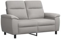 vidaXL Sofa 158 x 90 x 95 cm Sofa Wolkengrau 158x90x95 cm Stoff, 1 Teile
