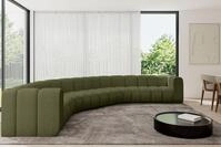 ALTDECOR Wohnlandschaft Lazro-U1, Corner Sofa U-Form Vielseitige Sofa...
