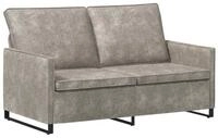 vidaXL Sofa 150 x 81 x 82 cm 2-Sitzer Sofa Hellgrau 150x81x82 cm...