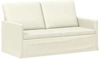 vidaXL Sofa 150 x 81 x 82 cm 2-Sitzer Sofa Creme 150x81x82 cm Cordstoff, 1 Teile