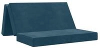 vidaXL Bett Klappsofa Bett 120 x 67 x 45 cm Blau (1-tlg)