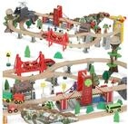 AIYAPLAY Spielzeugeisenbahn-Set Set mit Elektrische Lok, Schienen, Kran,...