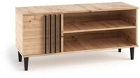 Masseno Lowboard ARTIANO 120 cm TV-Schrank mit 1 T&uuml;ren Eiche Artisan