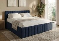Home Collective Polsterbett Doppelbett Bett mit Lattenrost Bettgestell, viele