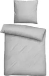 Biberna Bettw&auml;sche Bettw&auml;sche, Bettw&auml;sche Satin, TENCEL&trade; Lyocell Uni grau