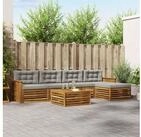 vidaXL Gartenlounge-Set vidaXL Outdoor-Sofagarnitur 6 stk. Nat&uuml;rlich und...