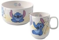 Villeroy & Boch Kindergeschirr-Set Disney Stitch Fr&uuml;hst&uuml;cks-Set 2-tlg....