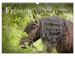 CALVENDO Wandkalender Friesen - Kraft und Eleganz (Wandkalender 2027 DIN A3...