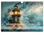 CALVENDO Wandkalender Steampunk Domizile (Wandkalender 2027 DIN A4 quer),...