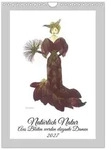 CALVENDO Wandkalender Aus Bl&uuml;ten werden elegante Damen (Wandkalender 2027 DIN...