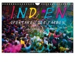 CALVENDO Wandkalender Indien - Spektakel der Farben (Wandkalender 2027 DIN A4...