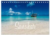 CALVENDO Wandkalender Inselparadies Sansibar (Tischkalender 2027 DIN A5 quer),