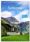 CALVENDO Wandkalender Safiental - Tal der Stille (Tischkalender 2027 DIN A5...