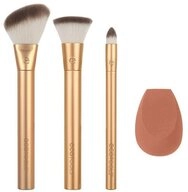 Ecotools Kosmetikpinsel-Set EcoTools Precious Metals Face Blend + Sculpt Set