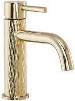 wohnwerk.idee Badarmatur Waschbeckenarmatur Wasserhahn Gold Einhebelmischer...